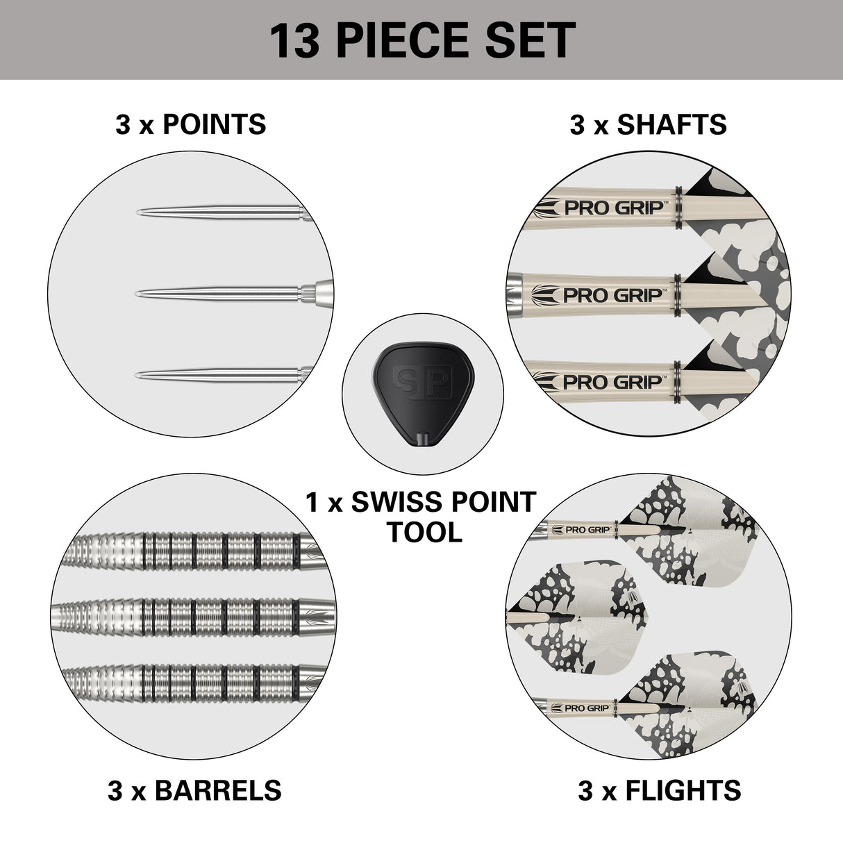 Target Exo Darts - Stahlspitze - 90% Tungsten - 02