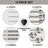 Target Exo Darts - Stahlspitze - 90% Tungsten - 02