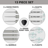 Target Rob Cross Darts - Stahlspitze - 90% Tungsten - G1