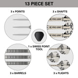 Target Exo Darts - Stahlspitze - 90% Tungsten - 01
