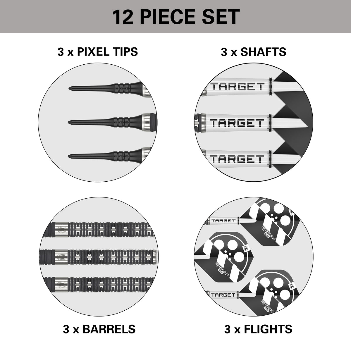 Target Chris Dobey Darts - Welche Spitze - 90% Tungsten - Hollywood Action