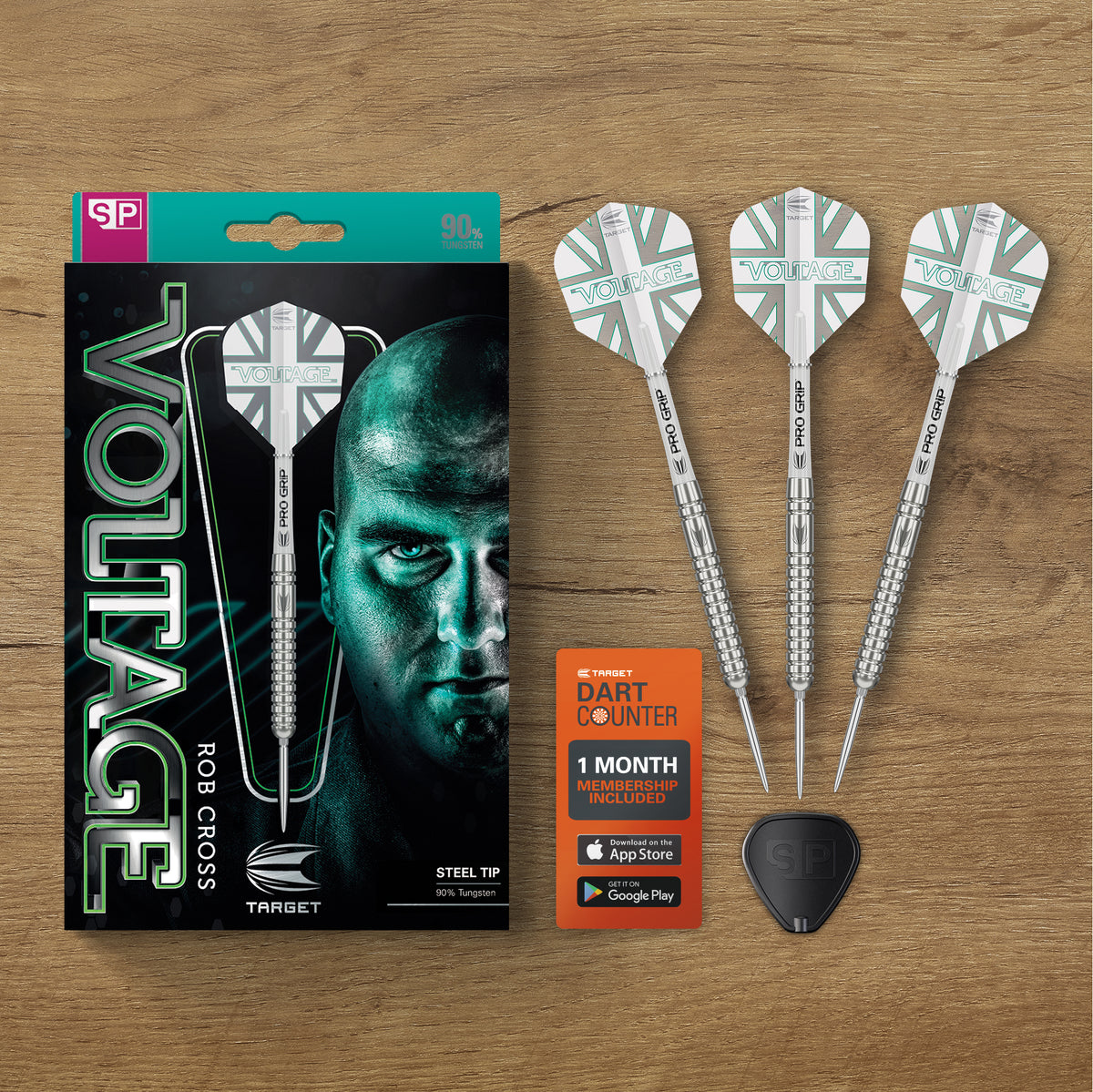 Target Rob Cross Darts - Stahlspitze - 90% Tungsten - G1