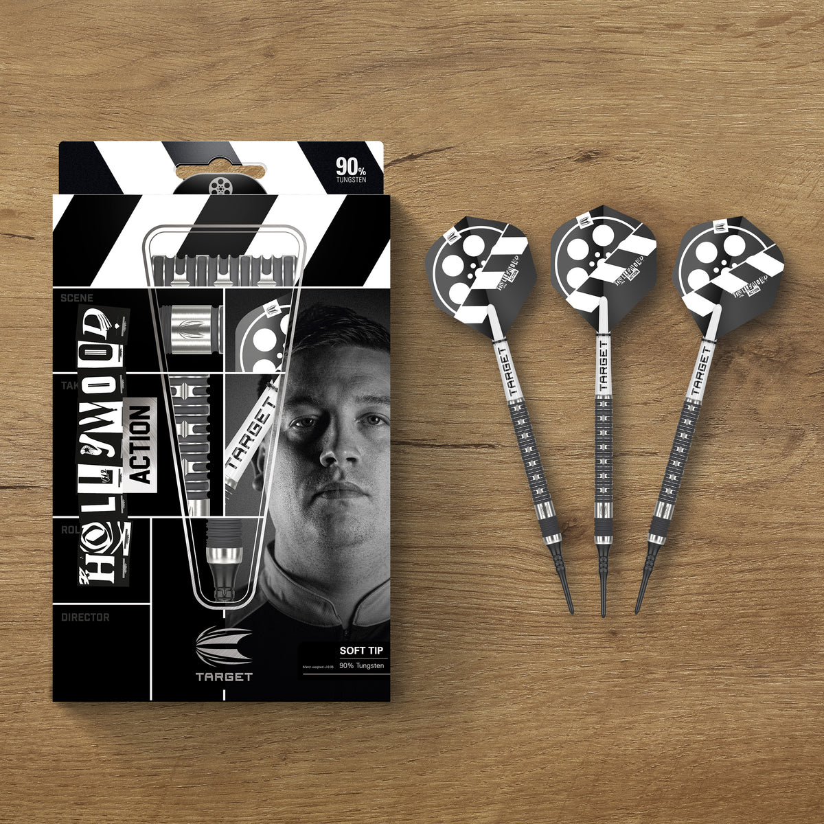 Target Chris Dobey Darts - Welche Spitze - 90% Tungsten - Hollywood Action