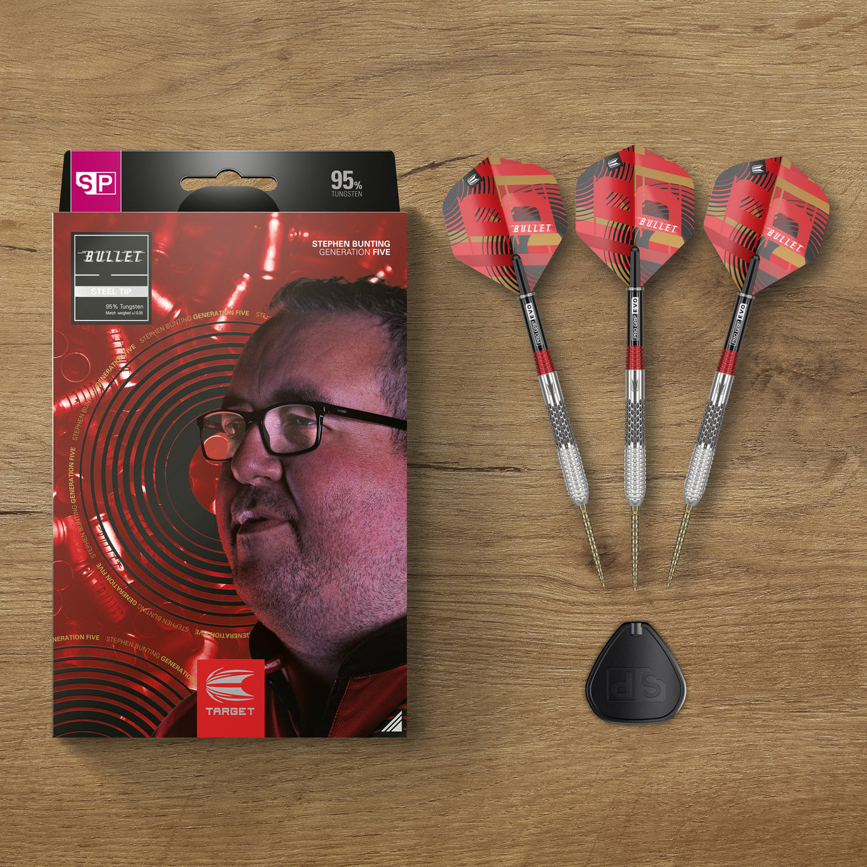 Target Stephen Bunting Darts - Stahlspitze - 95% Tungsten - G5