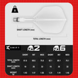 Target K-Shift Dart Flights - Standard Nr6