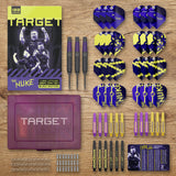 Target Luke Littler Darts - 100-teiliges Zubehörset