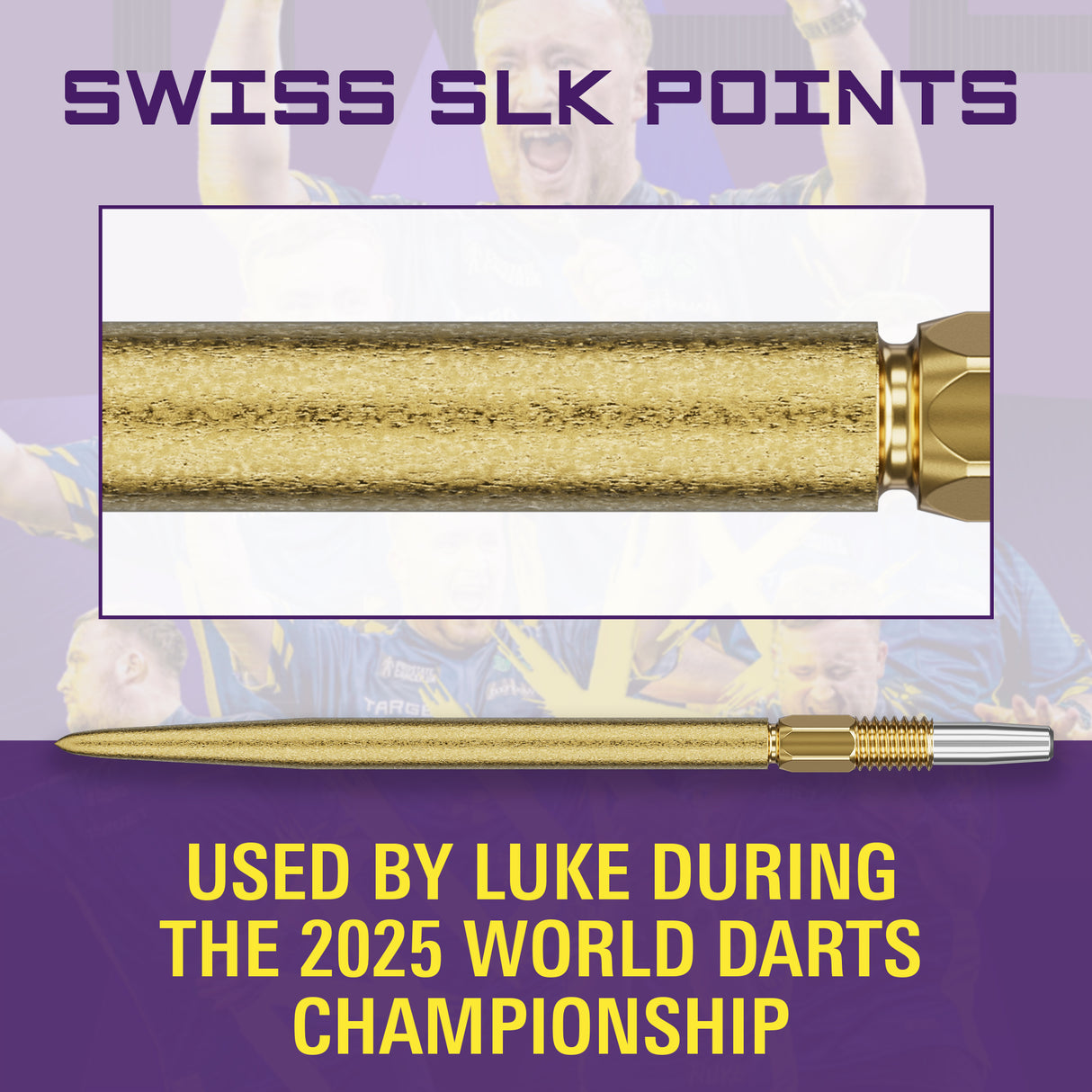Target Luke Littler Darts - Stahlspitze - 90% Tungsten - Weltmeister
