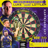 Target Luke Littler Dartboard Set - Dartboard + 6 Darts