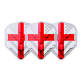 L-Style EZ L-Flights - Integrierter Champagner-Ring - L1EZ - V-Serie Typ E - England - Klar Weiß