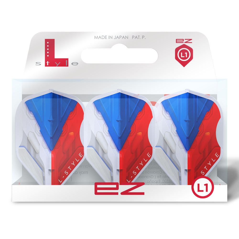 L-Style EZ L-Flights - Integrierter Champagner Ring - L1EZ - V Serie Typ H - Tschechien - Klar Weiß
