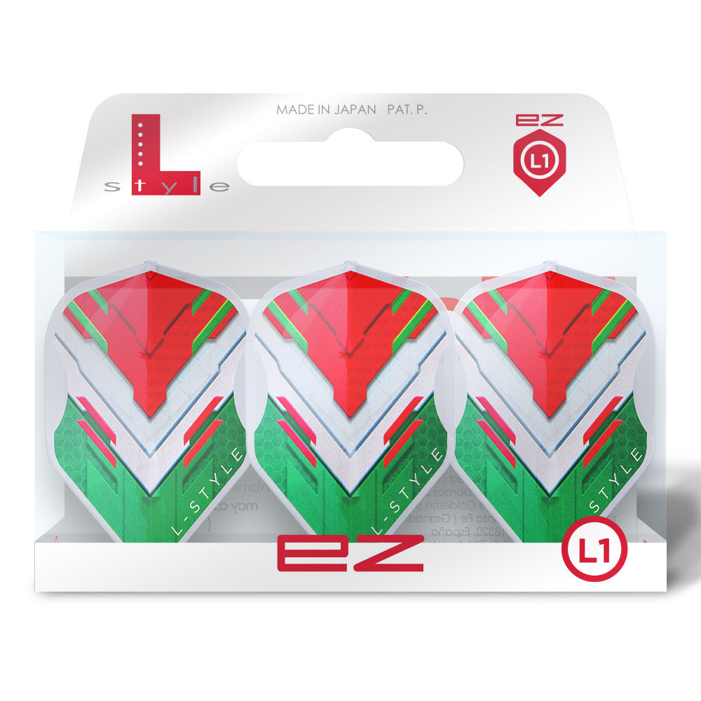 L-Style EZ L-Flights - Integrierter Champagner-Ring - L1EZ - V-Serie Typ I - Ungarn - Klar Weiß