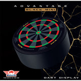 Bulls Advantage Schwarz - Mini Dartboard Display