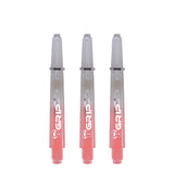 BULL'S B-Grip TT Shaft - Polycarbonate - Clear & Pink Tweenie