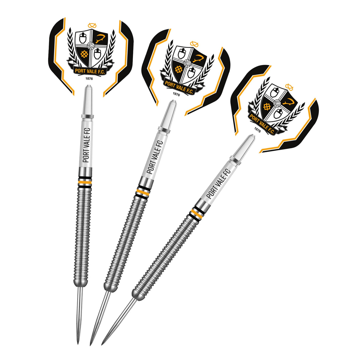Port Vale FC – Offiziell lizenziert – The Valiants – Steeldarts – Wolfram – 24 g