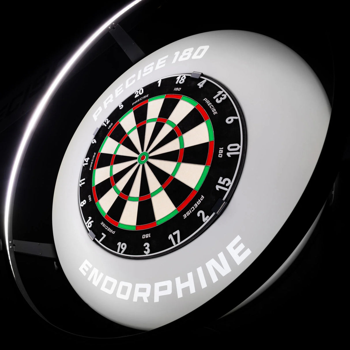 Precise 180 Dartboard Surround - Endorphine Signature - Nordic Grau
