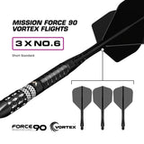 Mission Quantum R2.5 Darts - Stahlspitze - 95% Tungsten