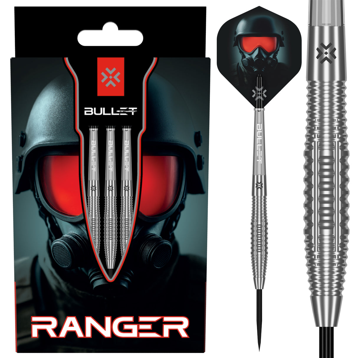 Bullet Ranger Darts - Stahlspitze - 90% Tungsten