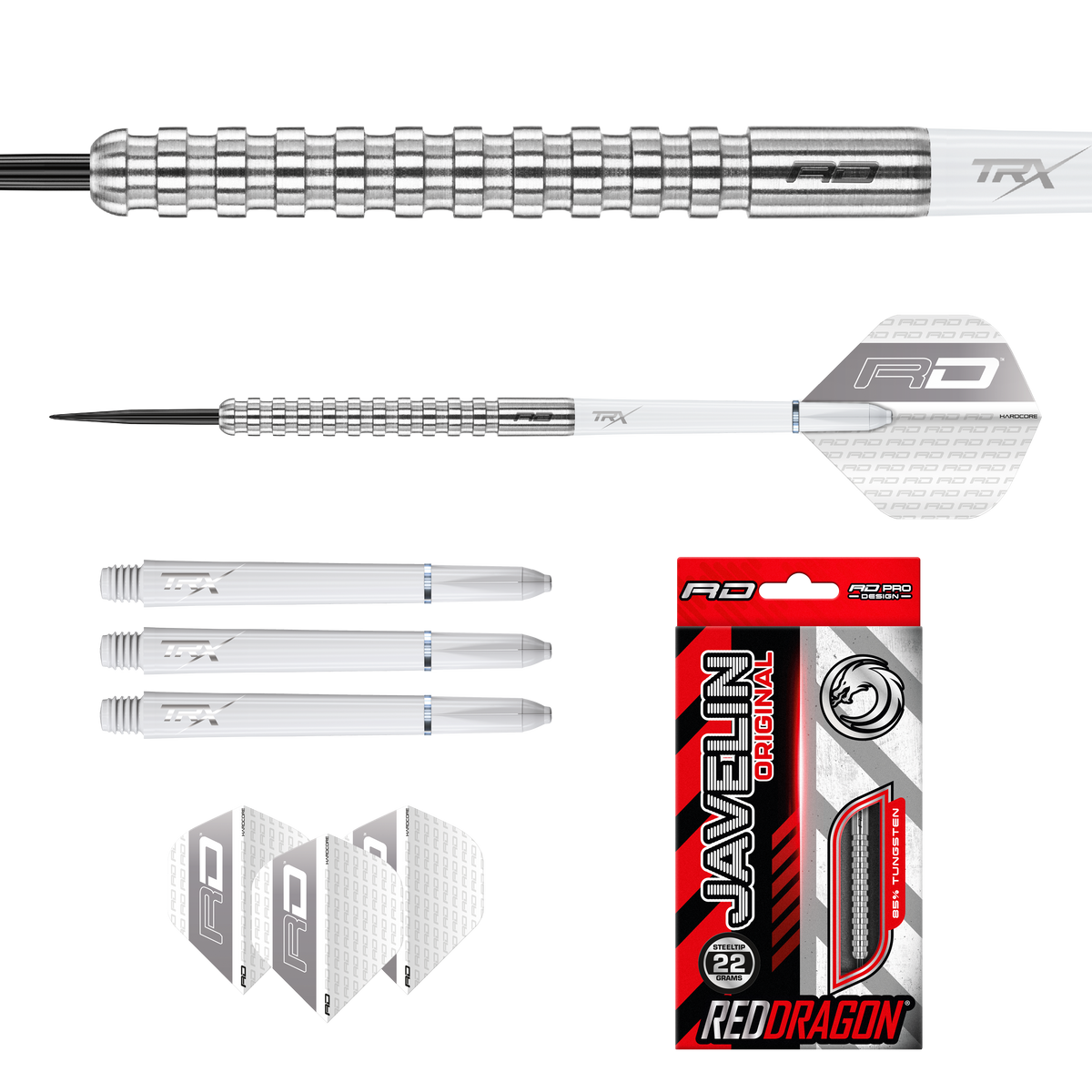 Red Dragon Javelin Darts - Stahlspitze - 85% Tungsten