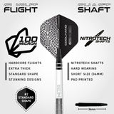 Red Dragon Luke Humphries Darts - Stahlspitze - 90% Tungsten - TX1