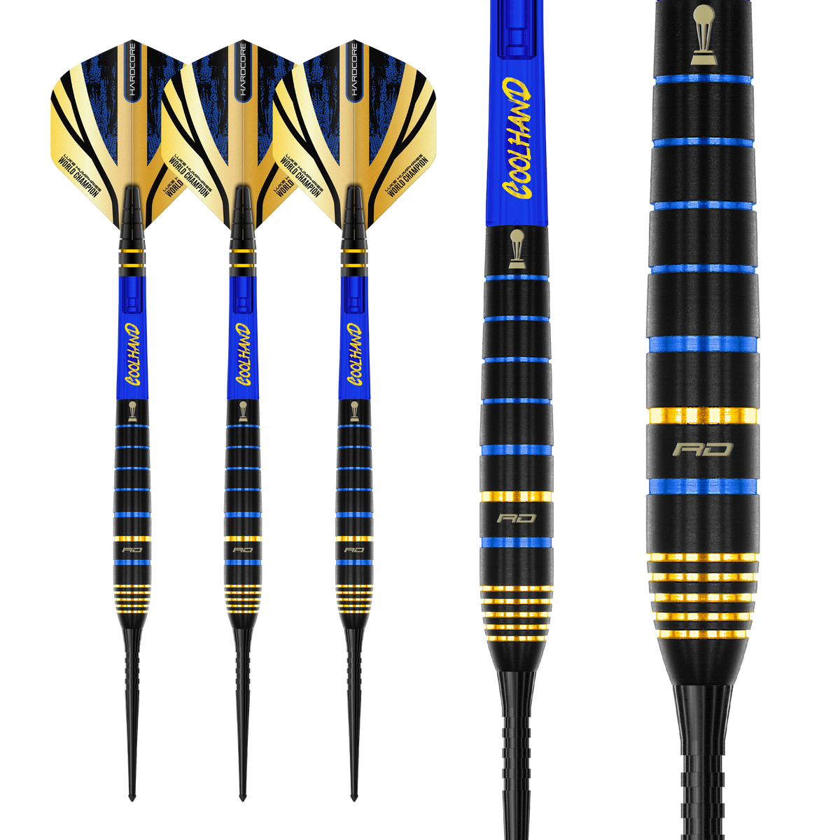 Red Dragon Luke Humphries Darts - Stahlspitze - 90% Tungsten - TX4