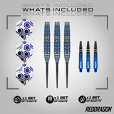 Red Dragon Luke Humphries Darts - Stahlspitze - 90% Tungsten - TX5