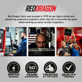 Red Dragon Luke Humphries Darts - Stahlspitze - 90% Tungsten - TX5