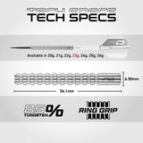 Red Dragon Javelin Darts - Stahlspitze - 85% Tungsten