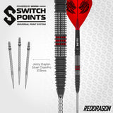 Red Dragon Jonny Clayton Switch Darts - Stahlspitze - 90% Tungsten - Hiraeth