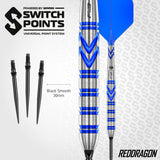 Red Dragon Gerwyn Price Switch Darts - Stahlspitze - 90% Tungsten - Original