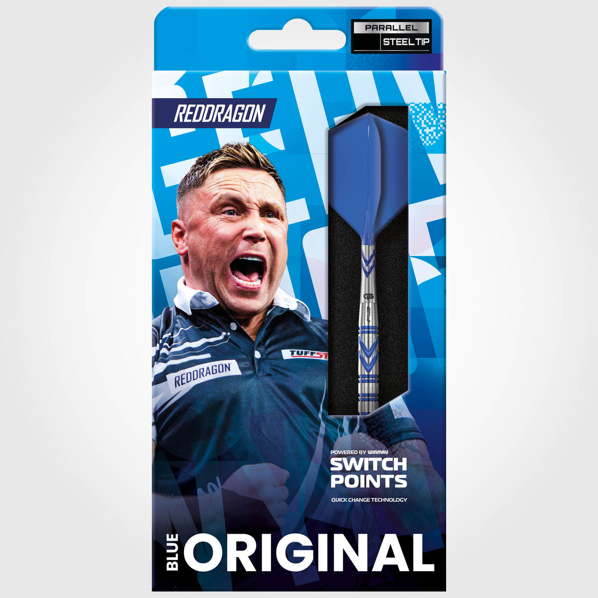 Red Dragon Gerwyn Price Switch Darts - Stahlspitze - 90% Tungsten - Original