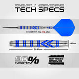 Red Dragon Gerwyn Price Switch Darts - Stahlspitze - 90% Tungsten - Original