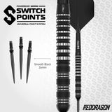 Red Dragon Sable Darts - Stahlspitze - 90% Tungsten - Gerade