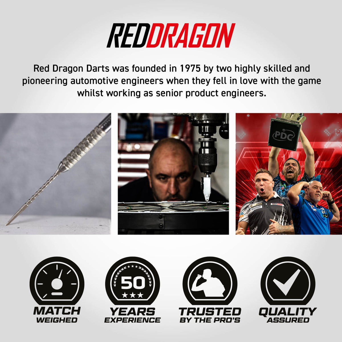 Red Dragon Gian van Veen Switch Darts - Stahlspitze - 90% Tungsten - Diamond