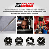 Red Dragon Gian van Veen Switch Darts - Stahlspitze - 90% Tungsten - Diamond