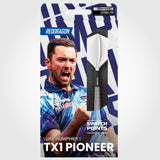 Red Dragon Luke Humphries Switch Darts - Stahlspitze - 90% Tungsten - TX1