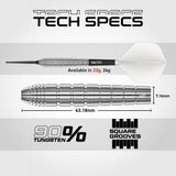 Red Dragon Luke Humphries Switch Darts - Stahlspitze - 90% Tungsten - TX1