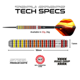 Red Dragon Furnace Darts - Stahlspitze - 90% Tungsten