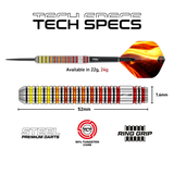 Red Dragon Furnace Darts - Stahlspitze - 90% Tungsten