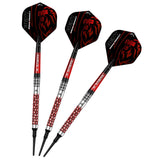 *Mission Roman Benecky Darts - Soft Tip - Black & Red - 18g 18g