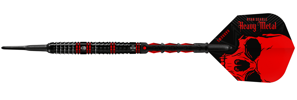 Harrows Ryan Searle Darts - Soft Tip - 90% - Heavy Metal