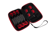 Harrows Ryan Searle Pro 6 Dart Case - Strong EVA Dart Wallet - Heavy Metal