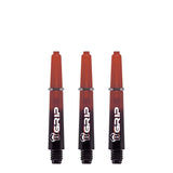 BULL'S B-Grip TT Shaft - Polycarbonate - Black & Red Short