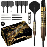 Mission Rhodon Darts - Stahlspitze - 95% Tungsten - Bronze & Gold PVD