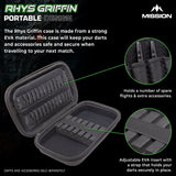 Mission Darts Players- EVA Dart Case - Rhys Griffin