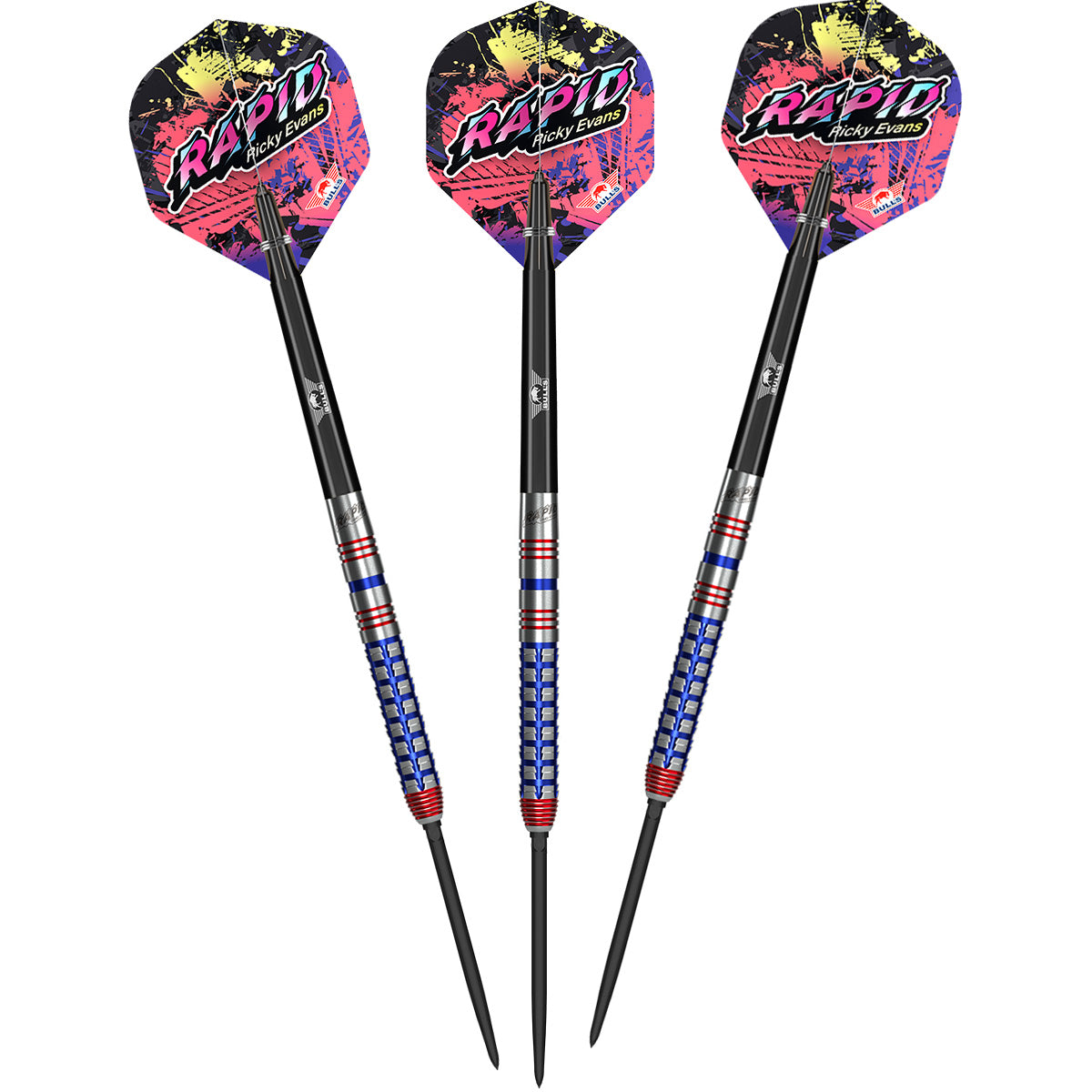 Bulls Ricky Evans CP Darts - Stahlspitze - 90% Tungsten