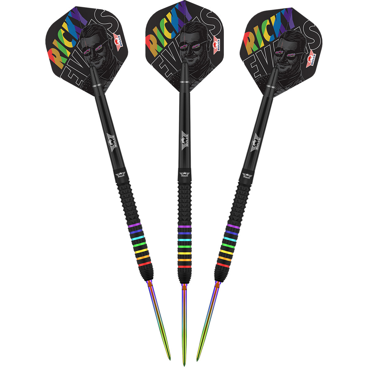 Bulls Ricky Evans CP Darts - Stahlspitze - 95% Tungsten
