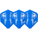 Robson Andy Baetens Dart Flights - for all shafts - Std No2 - Blue