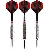 Mission Rogue Darts – Stahlspitze – Messing – Silber und Rot beschichtet