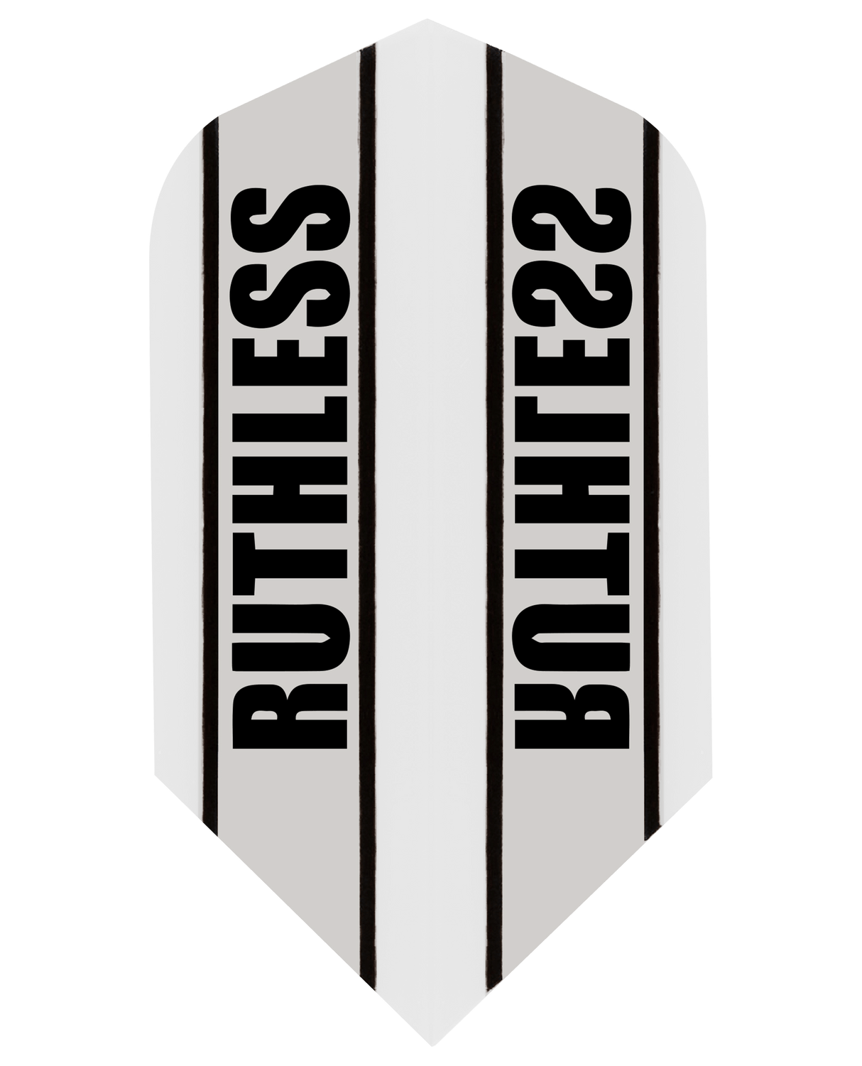 *Ruthless - Clear Panel - Dart Flights - 100 Micron - Slim Clear