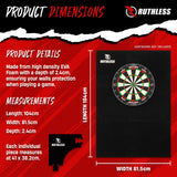 Ruthless XL Jigsaw Surround - EVA Dartboard Surround - Schwarz